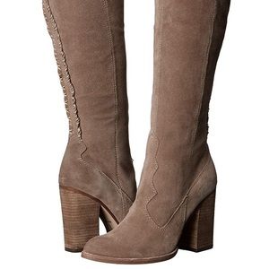 Dolce vita over the knee cliff boot